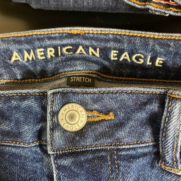 American Eagle Denim Mom Skirt | Size 8 Regular - Picture 5 of 7